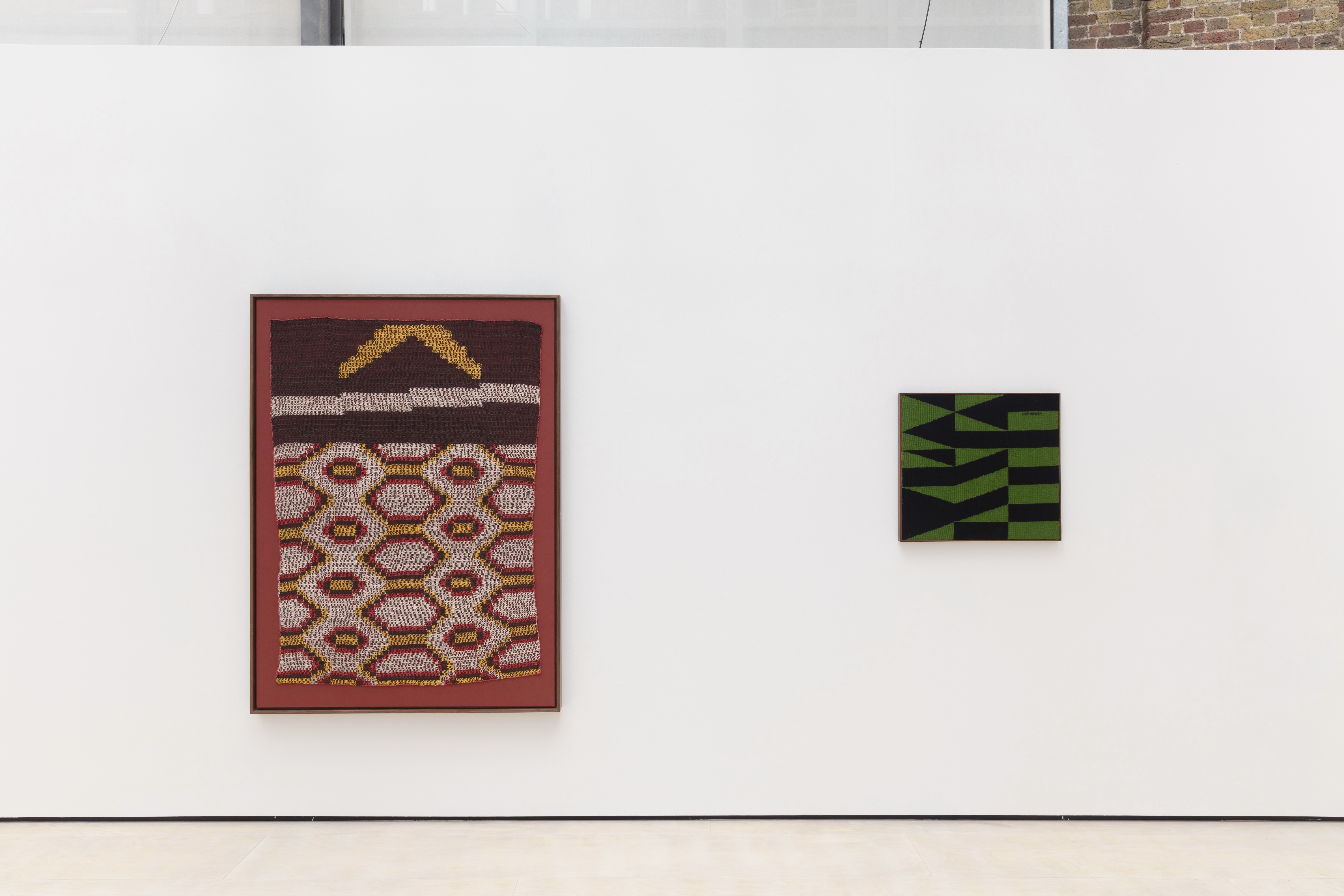 Works by Claudia Alarcón & Silát and Judith Lauand