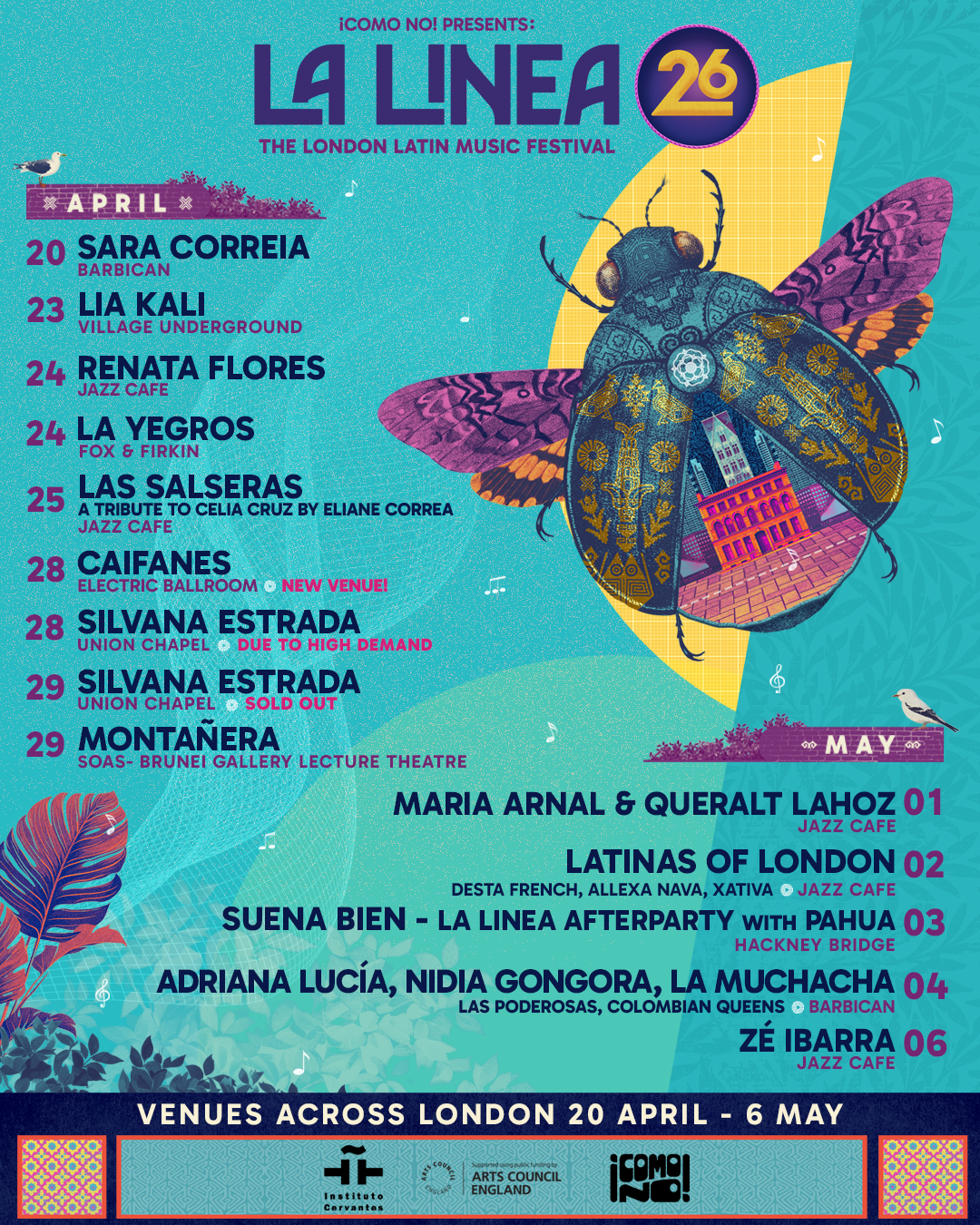 La linea line up