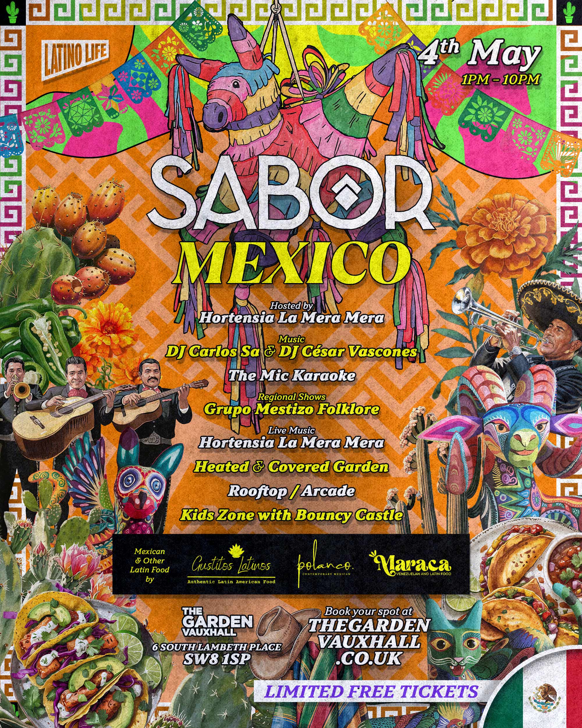 https://www.skiddle.com/whats-on/London/Vauxhall-Food-And-Beer-Garden/SABOR---Mexico/40830598/