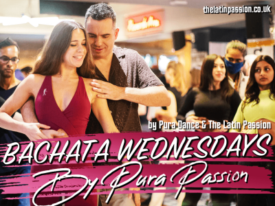 Bachata classes every Wednesday with Pura Passion team