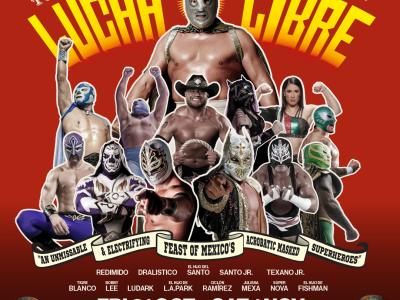 Poster The Greatest Spectacle of Lucha Libre York Hall London 31 October & 1 November 2025