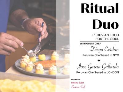 Peruvian Supper Club with special guest