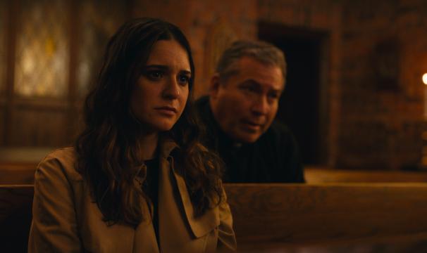 Natalia Villegas and Julio Cesar Cedillo in The Mourning of